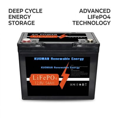 12V 50Ah LiFePO4 リチウム電池 691.2Wh エネルギーと深循環アプリケーションのためのプリズマ細胞