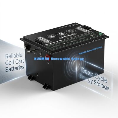 8000回の充放電サイクルに対応した36V LiFePO4ゴルフカートバッテリー、容量50Ah-150Ah、コンパクトな385*338*245mm