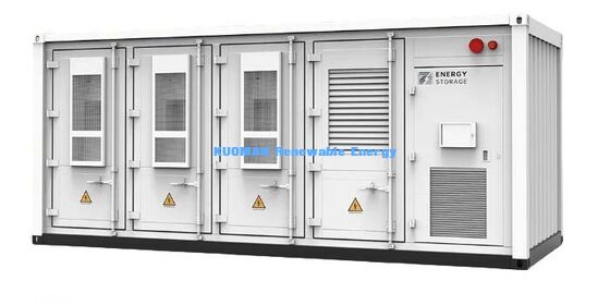 IP54 格付け 768V 高電圧と10,000サイクル 長寿命のコンテナ化されたエネルギー貯蔵システム