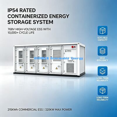 リチウム鉄リン酸容器 ESS データセンターと産業公園のバックアップパワー