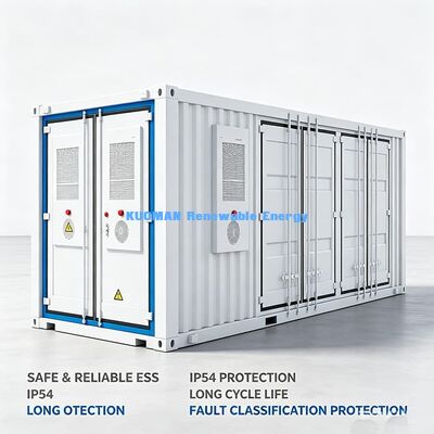 コンテナ化ESSC0500A-1106 エネルギー貯蔵庫 -30°C~55°C 広温工業用電池貯蔵システム
