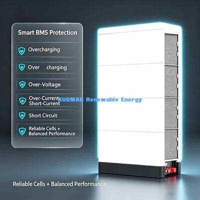 ハイブリッド太陽光発電システム スタッカブル 48V リチウムバッテリー ソーラーパネルまたはディーゼル発電機からの充電