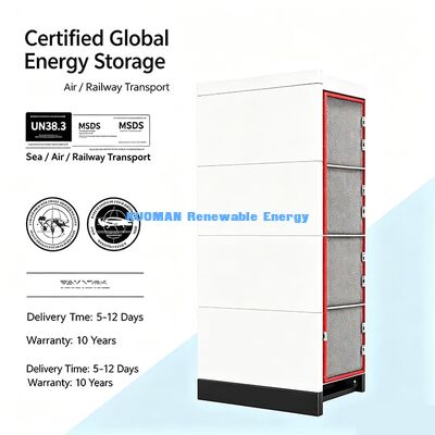 ハイブリッド太陽光発電システム スタッカブル 48V リチウムバッテリー ソーラーパネルまたはディーゼル発電機からの充電