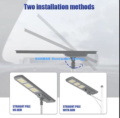 Aluminum Solar Street Light 40W All-in-One Monocrystalline Solar Panel Road Lighting Lamp