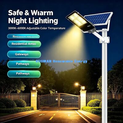 180lm/W High Luminous Efficiency LED Solar Street Light Municipal Road Lamp