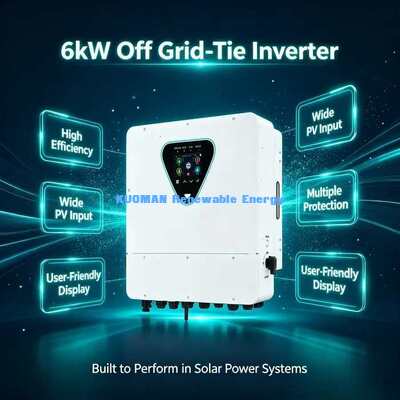 6KW 2 MPPT ソーラーハイブリッドインバーター 電流トランス WiFiリモート監視