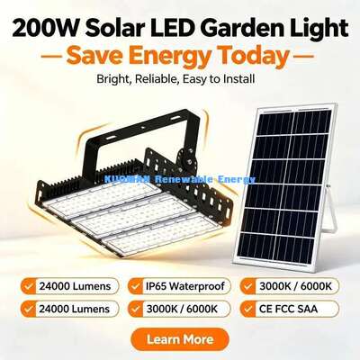 60°/90° 調節可能なビーム 200W 太陽光 LED 洪水照明 IP65 屋外 庭 スタジアム プロジェクト ライト