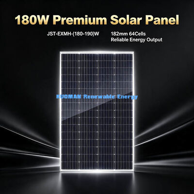 リモート・ファームシェード,キャビンの緊急備蓄電源 耐天候180~190ワット太陽光パネル