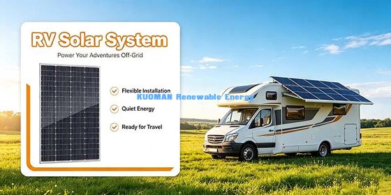 160‐170W モノクリスタリンソーラーパネル 182mm 66 セル PV モジュール RV ホームオフグリッド電力