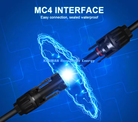 50W 曲面取り付けフレキシブルソーラーパネル、カーボンファイバー製マイクロクラック防止ソーラーキット（オーバーランディング＆オフグリッド電源用）