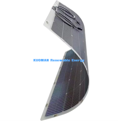 重量200Wの柔軟ソーラーパネル,カーボン繊維強化の折りたたむ太陽光発電機 長期RV&海洋旅行