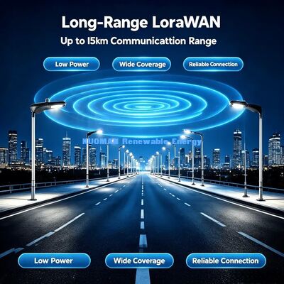 プロフェッショナル スマート街路灯システム、LoRaWAN 端末-ゲートウェイ-クラウド フルソリューションプロバイダー