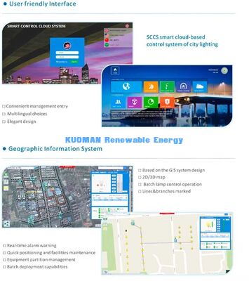スマートシティ街路灯、CCTVカメラ、WiFiホットスポット、EV充電ステーション付きスマート街路灯